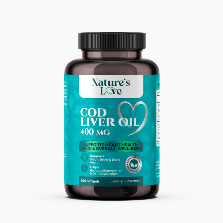 Nature’s Love Cod Liver Oil 400 Mg