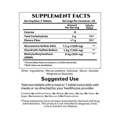 Nature’s Love Glucosamine Chondroitin And MSM